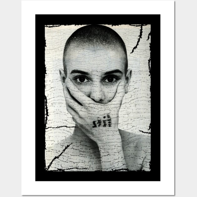 Sinead O'Connor Vintage Wall Art by gulymaiden